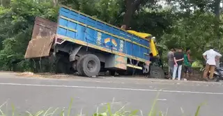সীতাকুণ্ডে গরুবাহী ট্রাক নিয়ন্ত্রণ হারিয়ে গাছে ধাক্কা; নিহত ১, মারা গেছে ৬ গরুও